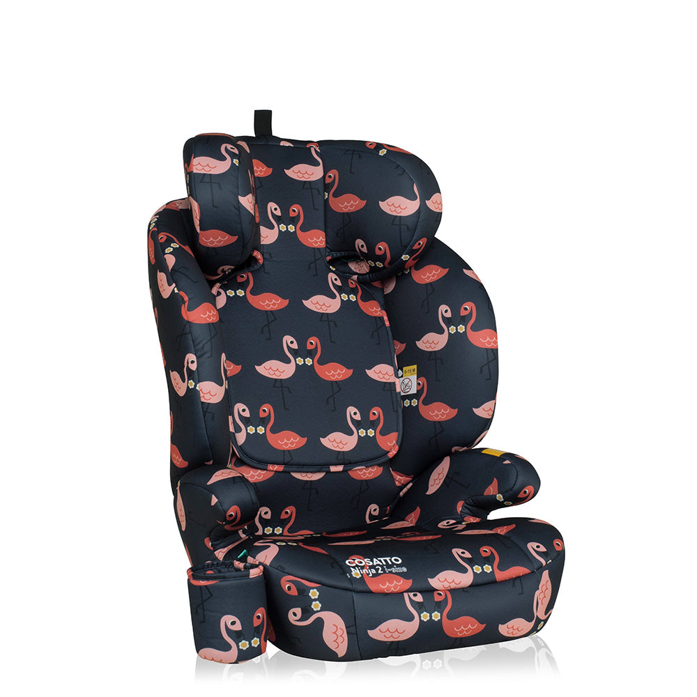 Ninja 2 i-Size Kindersitz - Pretty Flamingo