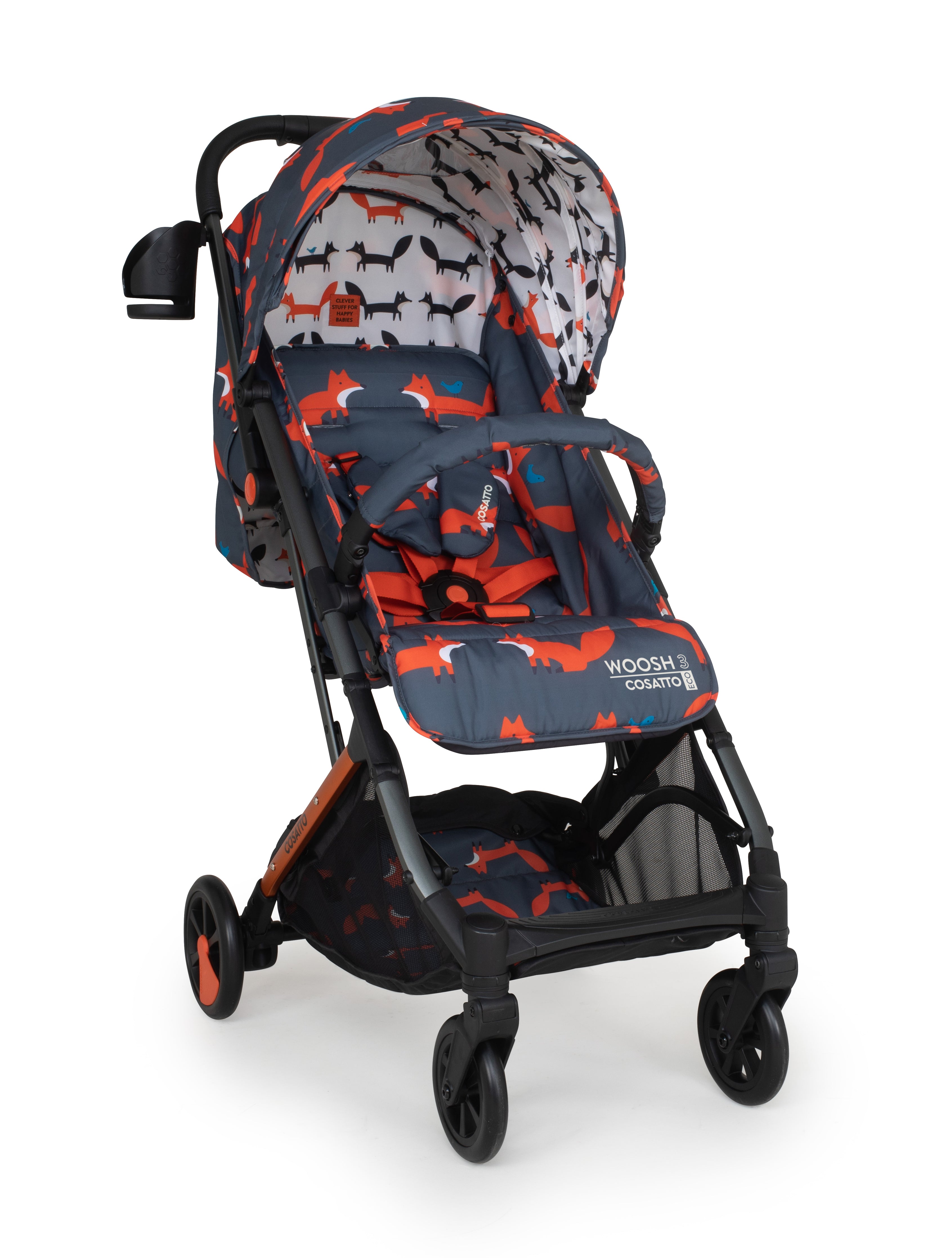 Woosh 3 Buggy - Charcoal Mister Fox