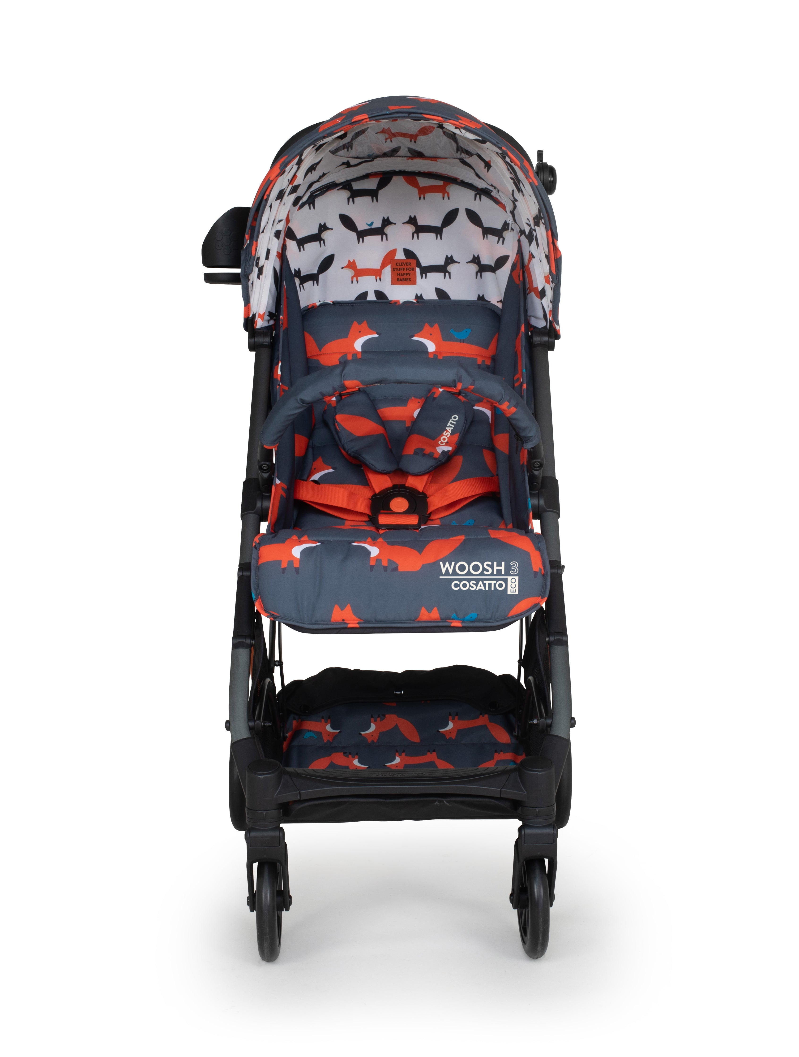 Woosh 3 buggy - charcoal mister fox