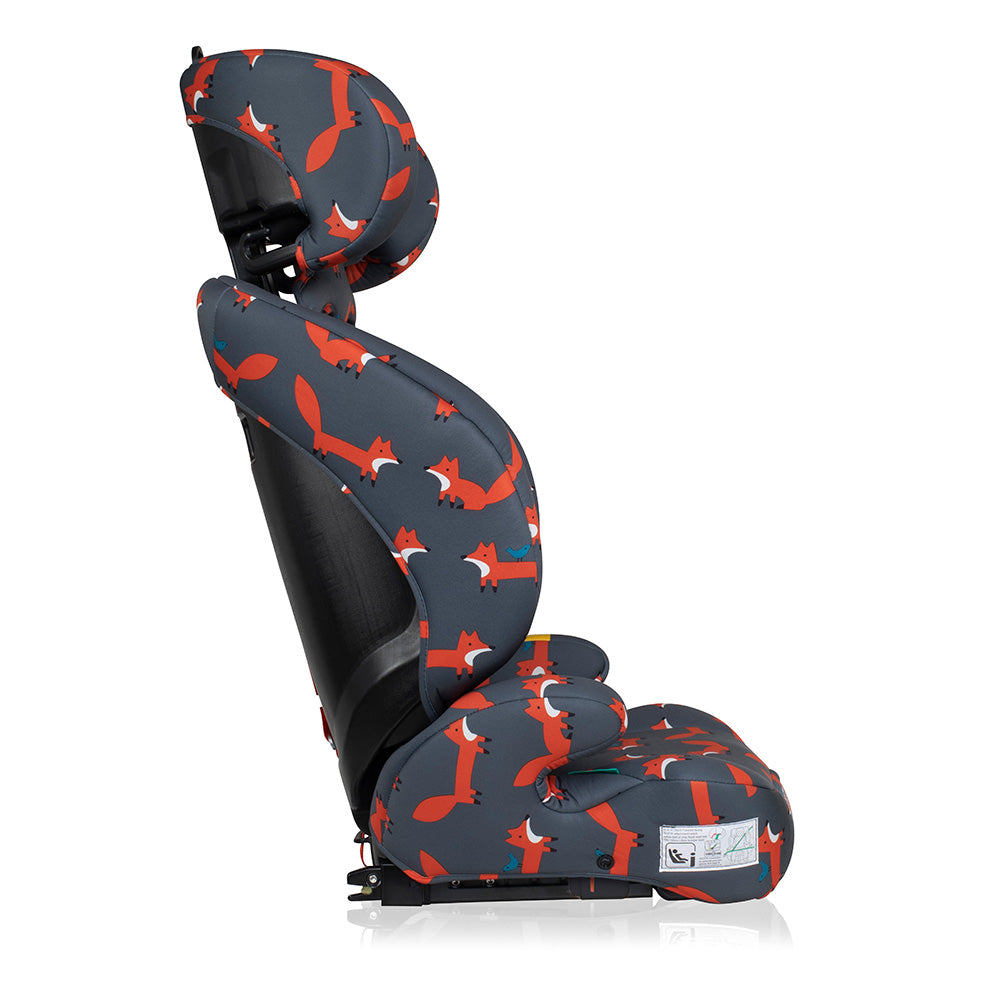 Dětská sedačka Zoomi 2 i-Size - Charcoal Mister Fox